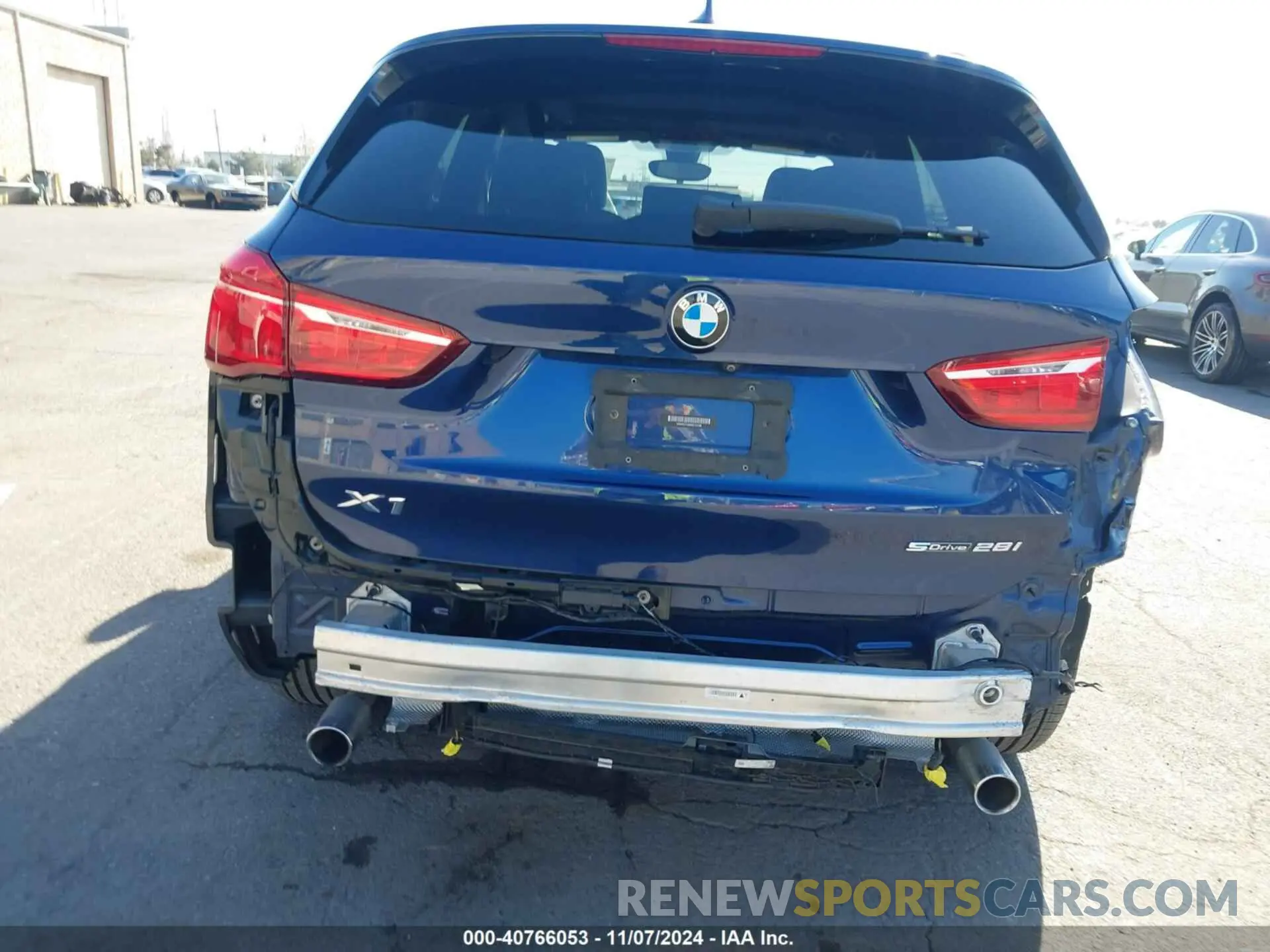 6 Photograph of a damaged car WBXHU7C58K5L10199 BMW X1 2019