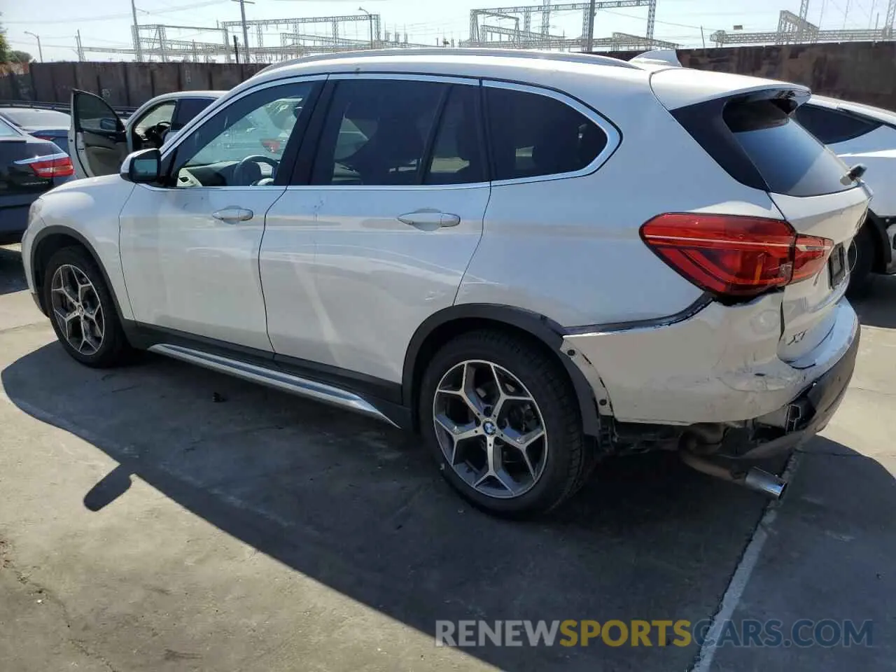 2 Photograph of a damaged car WBXHU7C5XK5L09877 BMW X1 2019