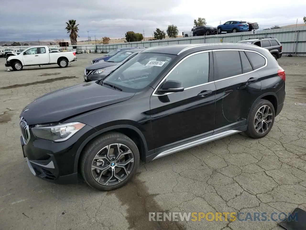 1 Photograph of a damaged car WBXJG7C02L5P30202 BMW X1 2020