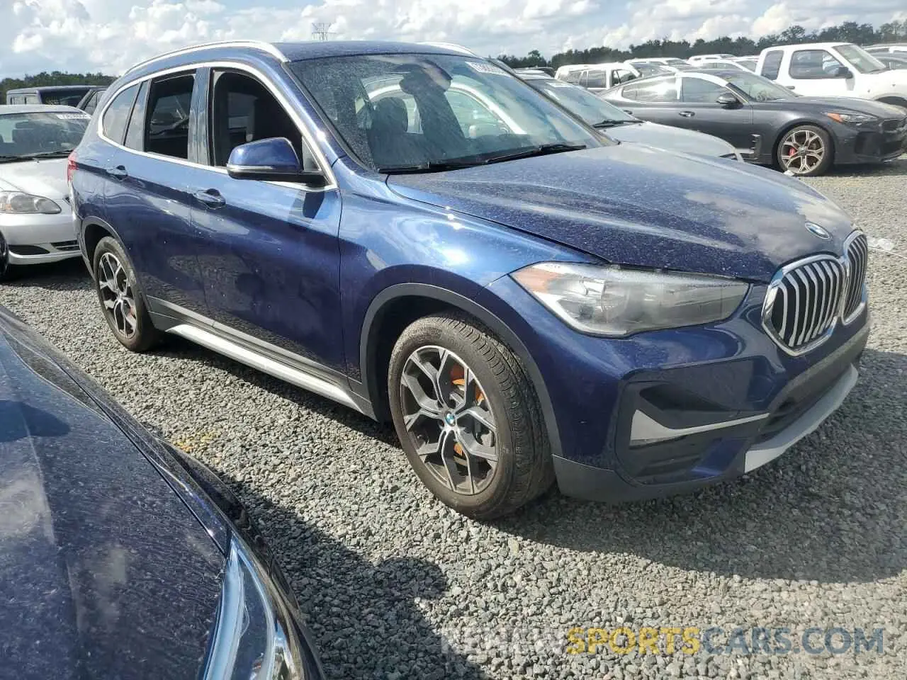 4 Photograph of a damaged car WBXJG7C04L5P75125 BMW X1 2020