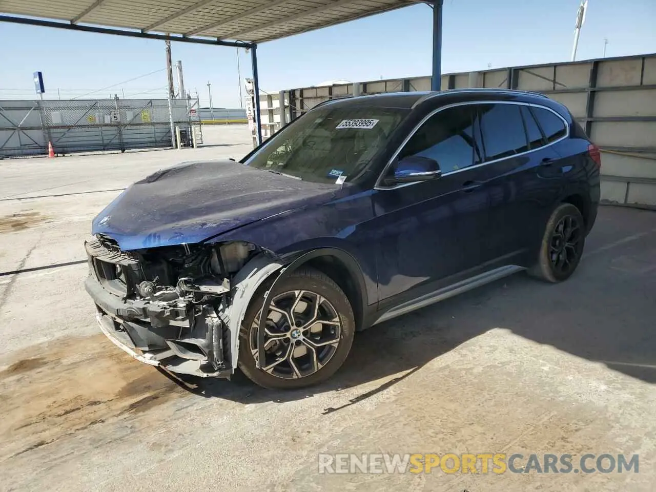 1 Фотография поврежденного автомобиля WBXJG7C05L3L87560 BMW X1 2020