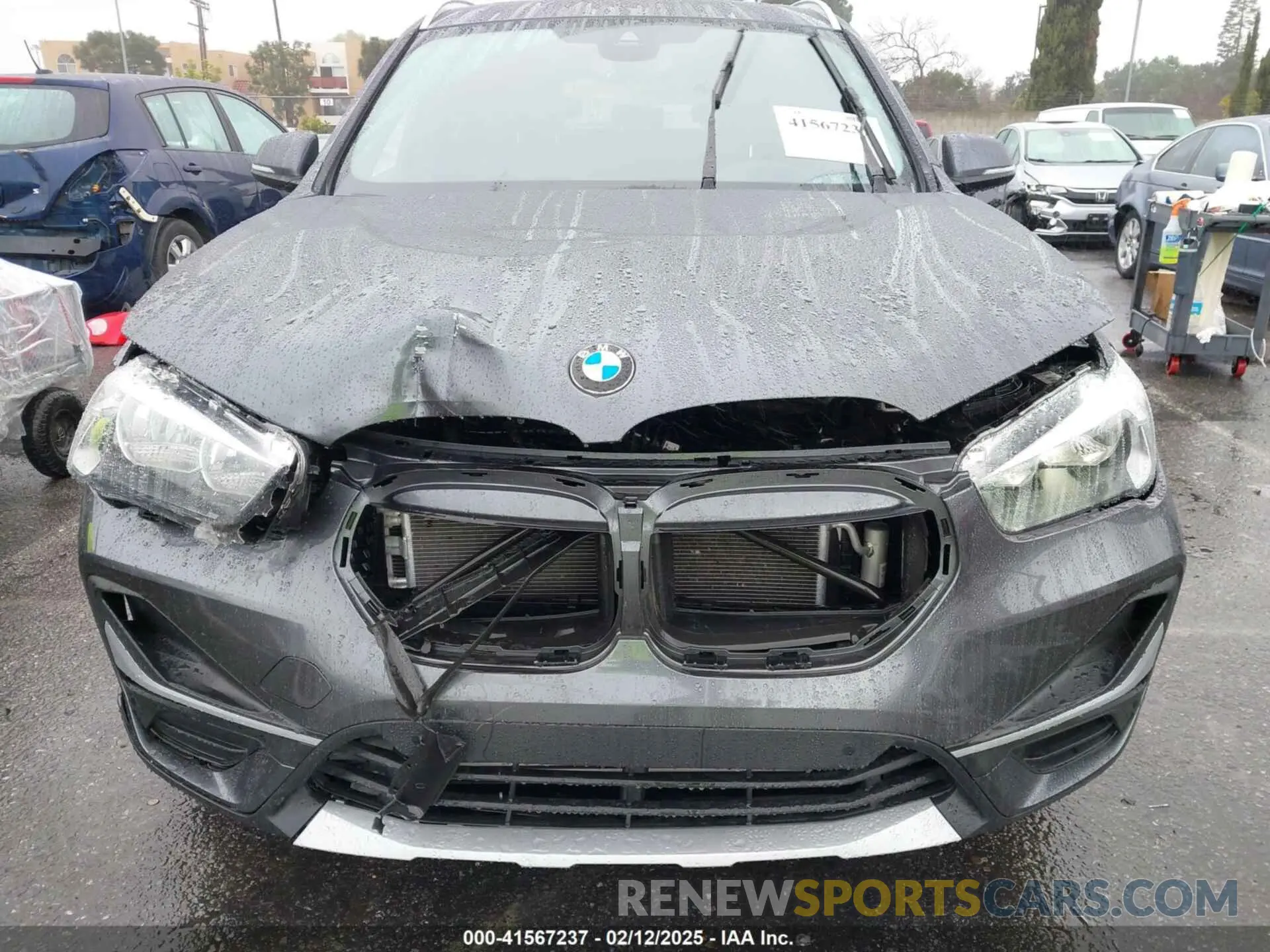 6 Фотография поврежденного автомобиля WBXJG7C05L5R44276 BMW X1 2020
