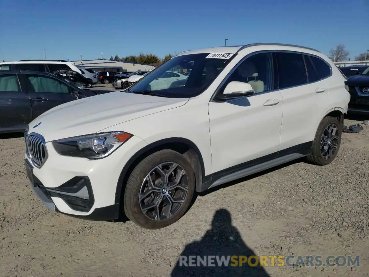 1 Photograph of a damaged car WBXJG7C09L5P28561 BMW X1 2020
