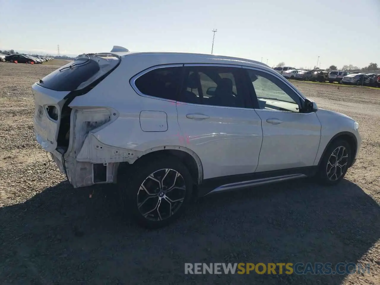 3 Photograph of a damaged car WBXJG7C09L5P28561 BMW X1 2020