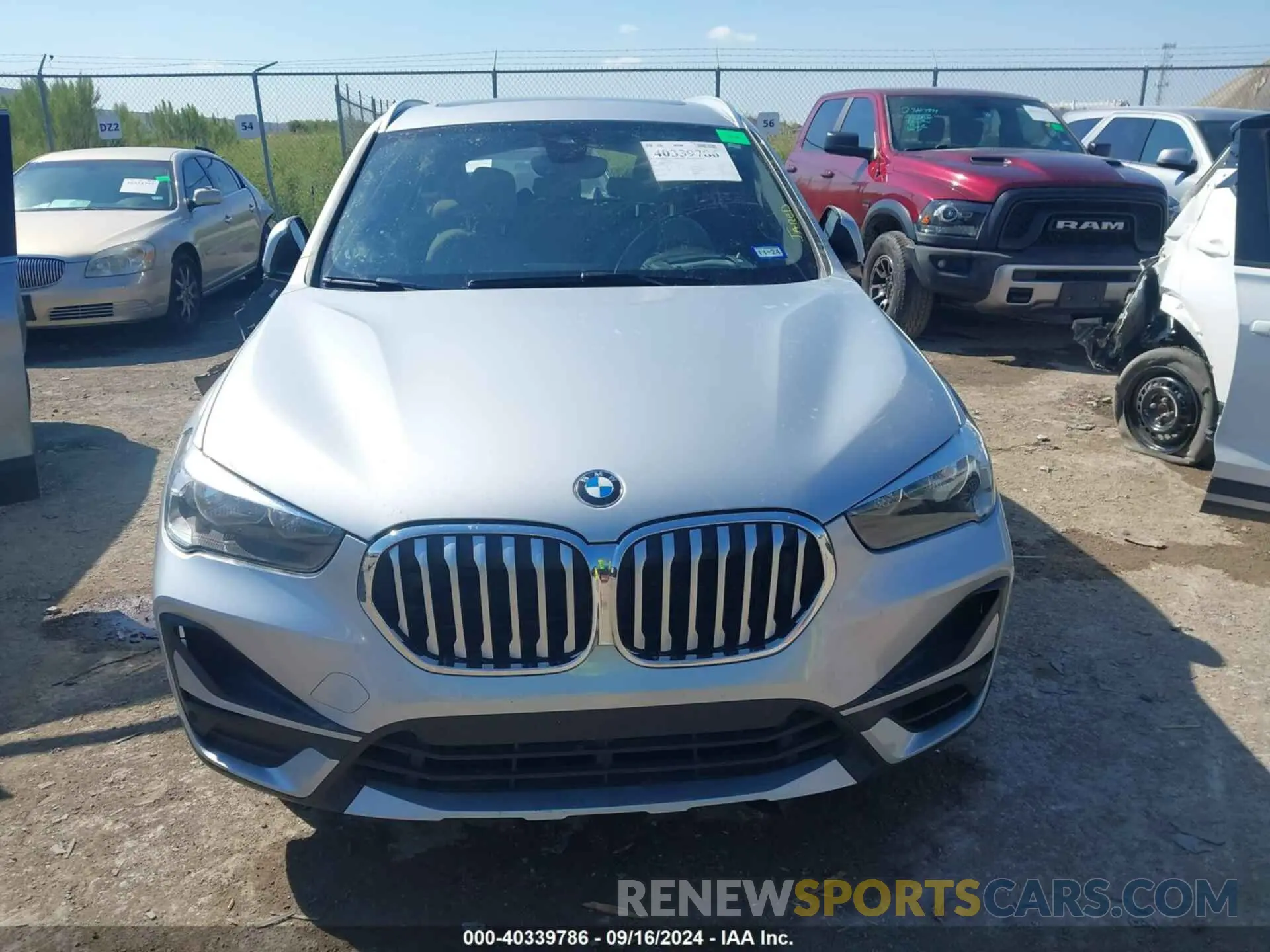 12 Photograph of a damaged car WBXJG7C0XL5R61316 BMW X1 2020