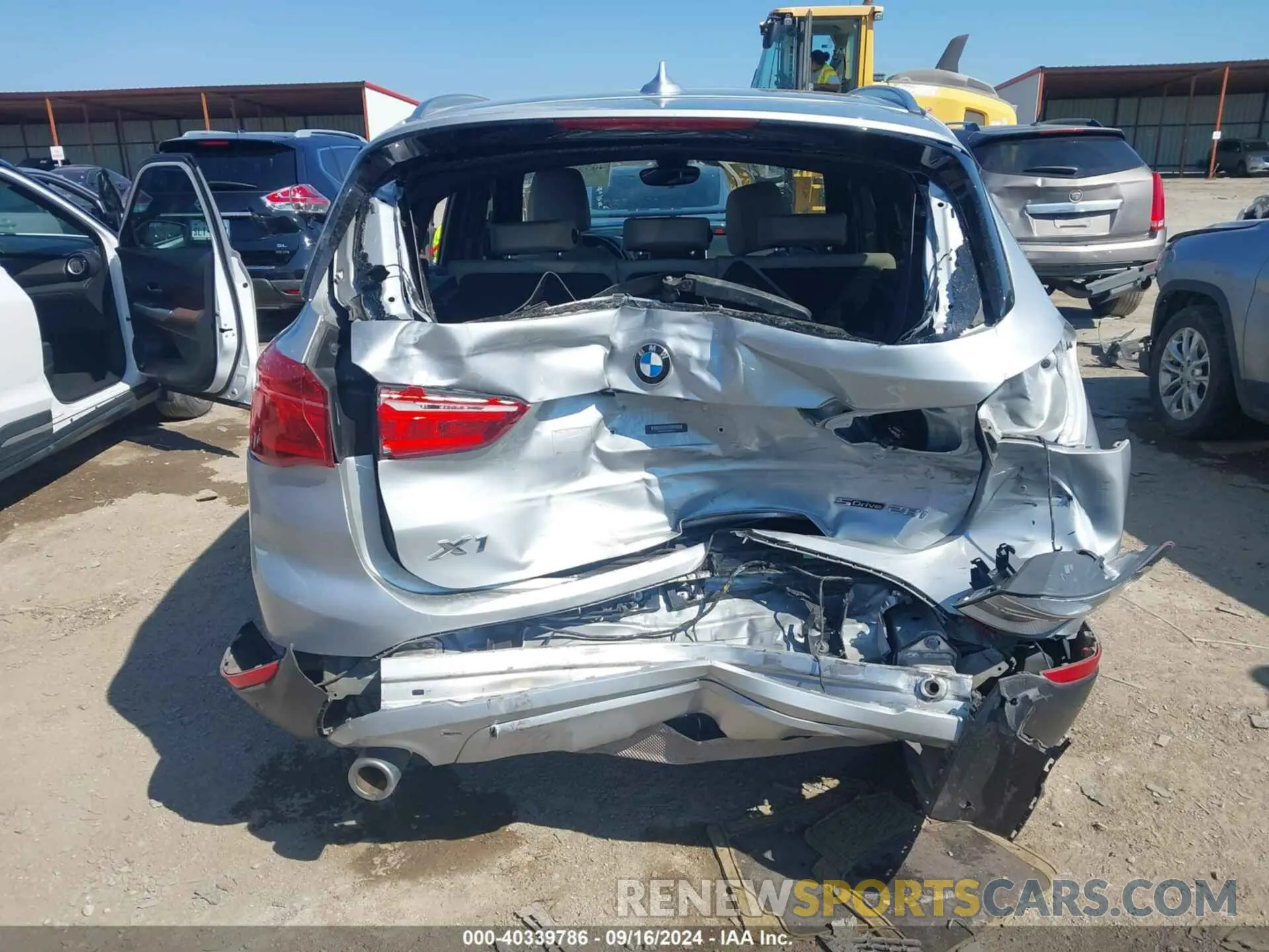 16 Photograph of a damaged car WBXJG7C0XL5R61316 BMW X1 2020