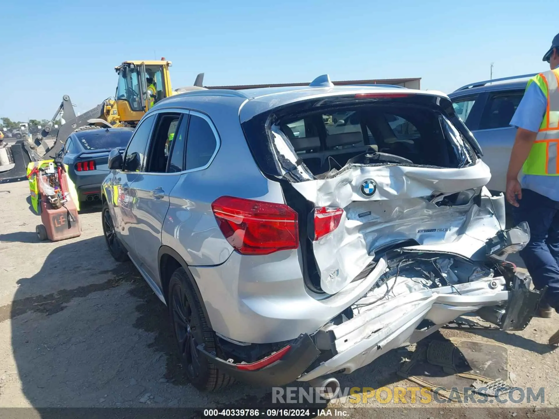 3 Photograph of a damaged car WBXJG7C0XL5R61316 BMW X1 2020