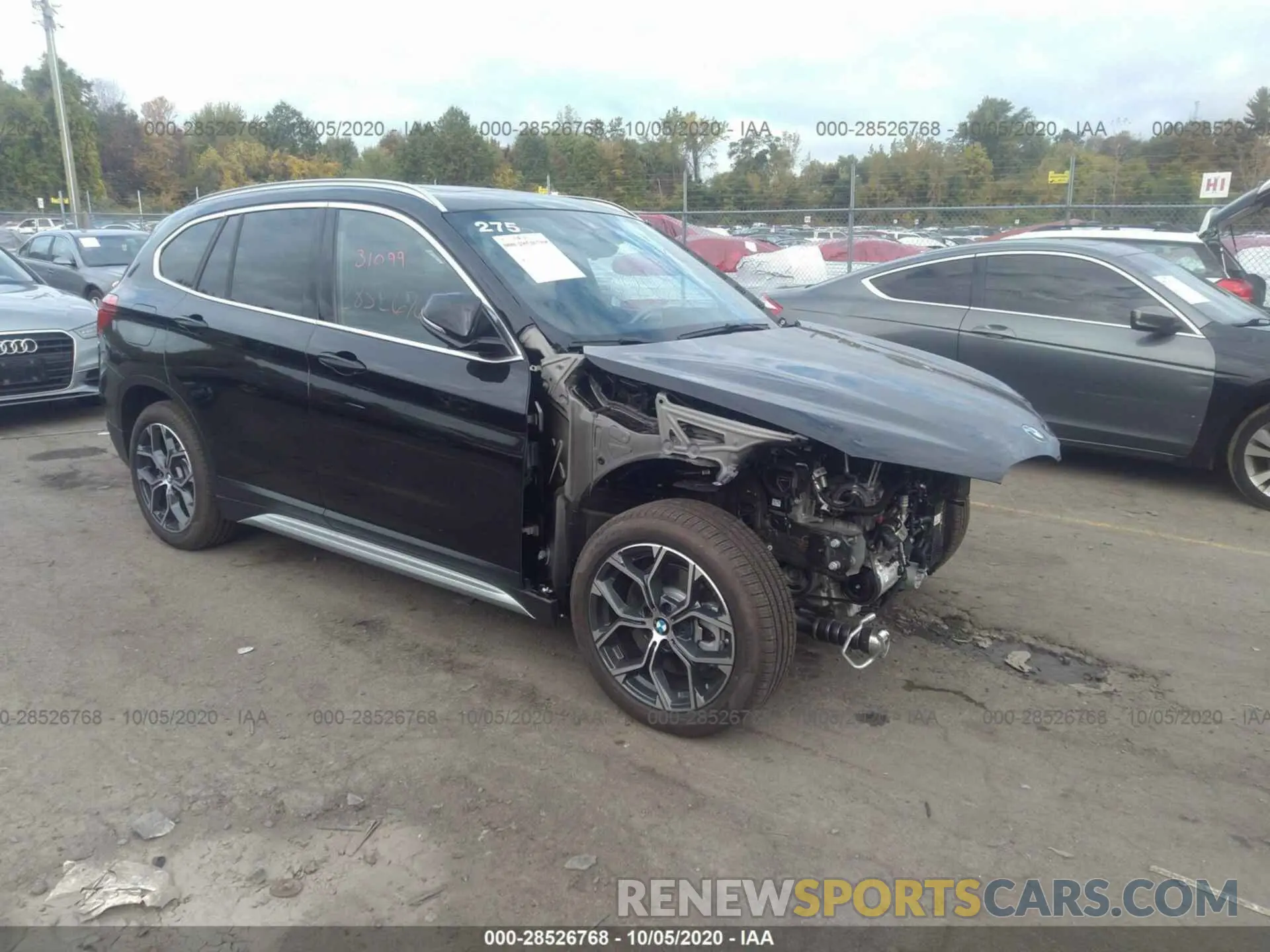 1 Photograph of a damaged car WBXJG9C00L5R72465 BMW X1 2020