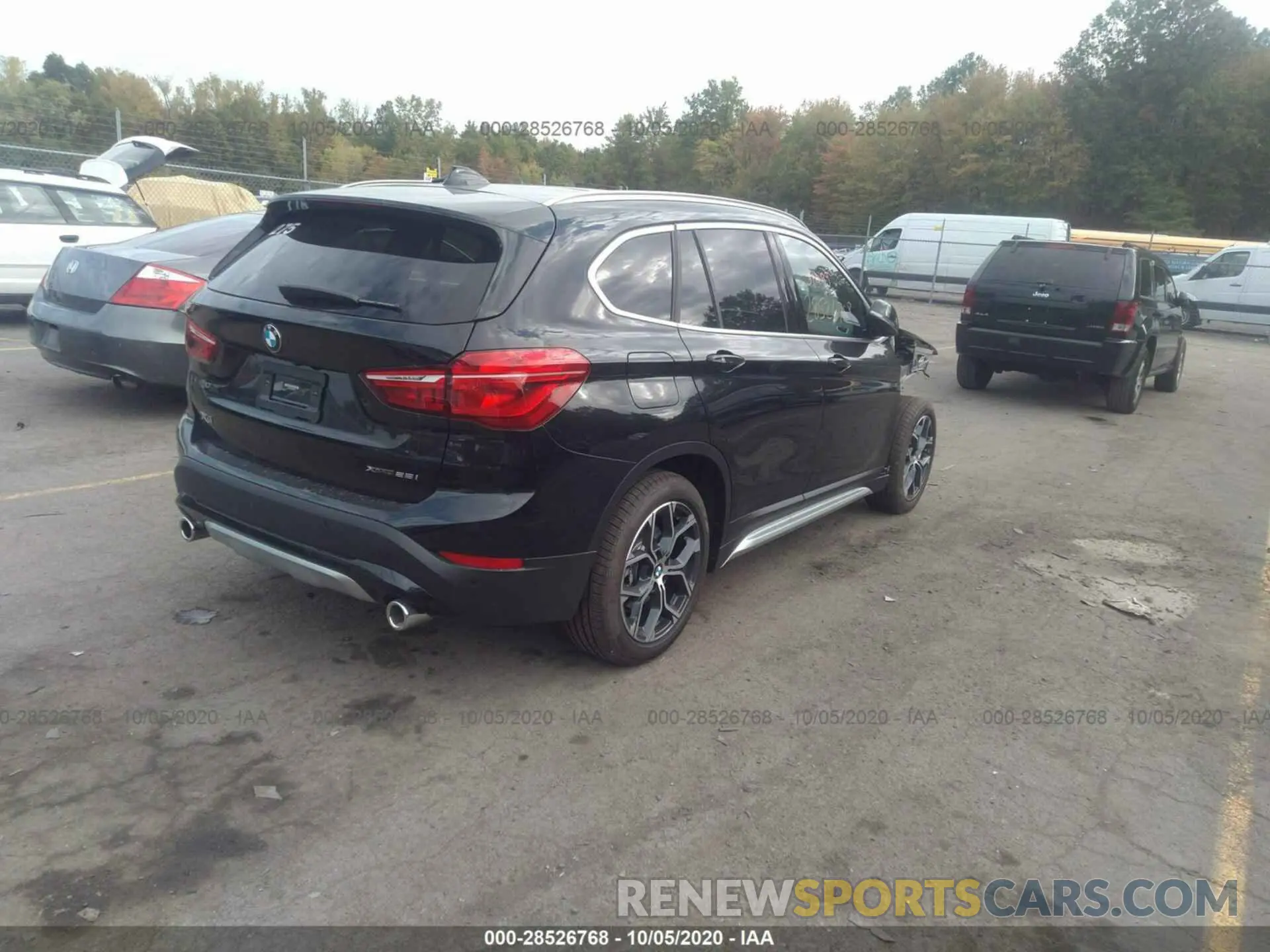 4 Photograph of a damaged car WBXJG9C00L5R72465 BMW X1 2020