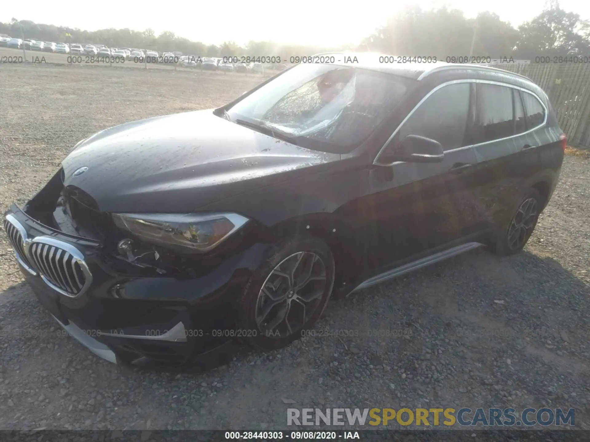 2 Photograph of a damaged car WBXJG9C03L3L88105 BMW X1 2020