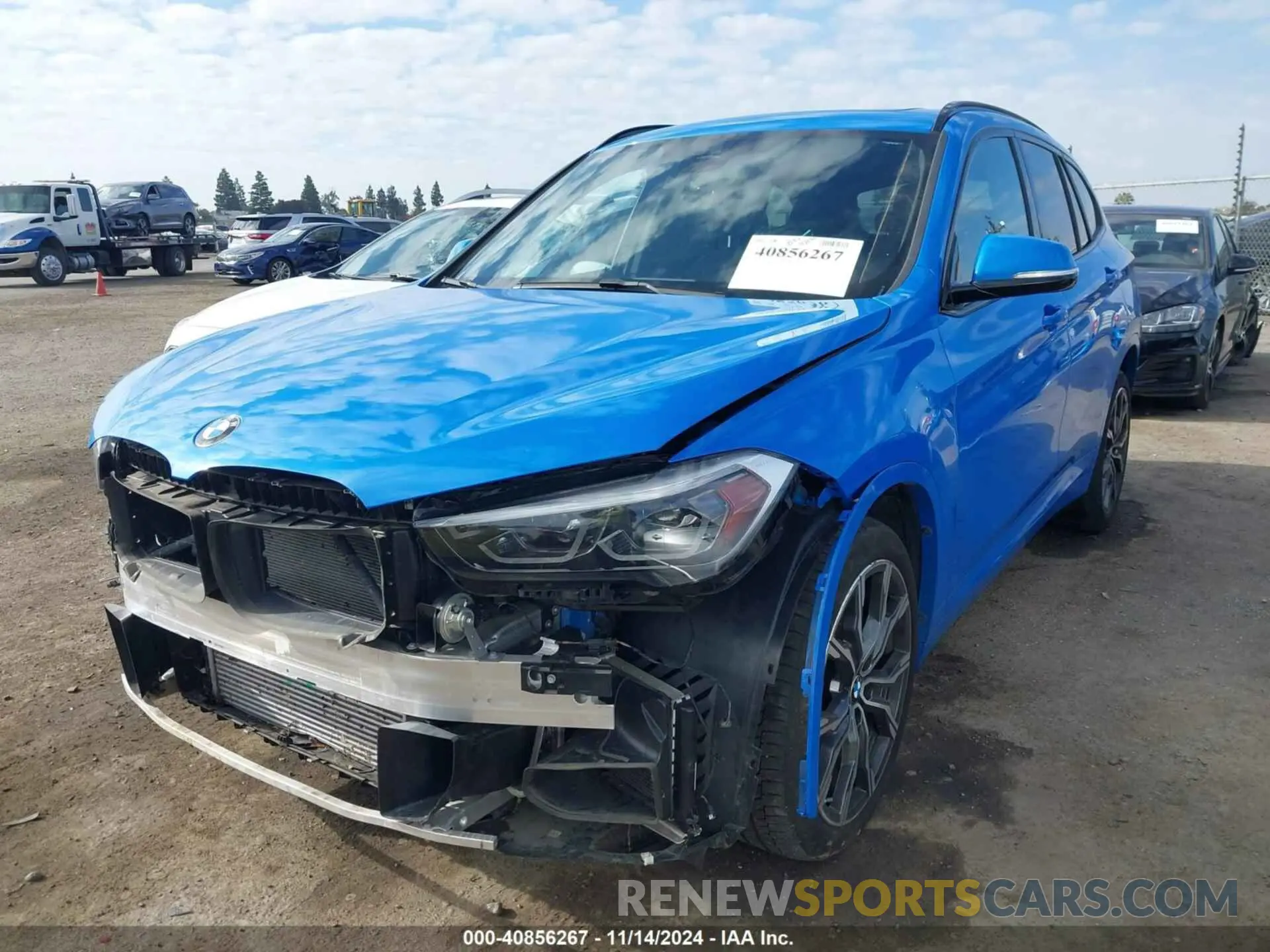 2 Фотография поврежденного автомобиля WBXJG9C03L5P61230 BMW X1 2020