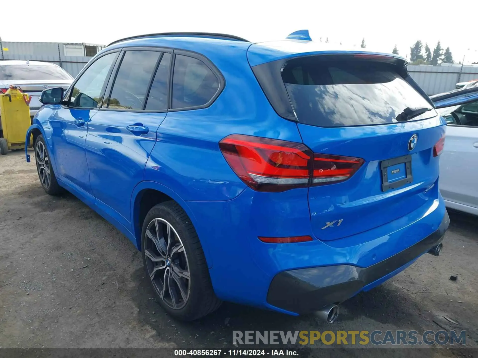 3 Фотография поврежденного автомобиля WBXJG9C03L5P61230 BMW X1 2020