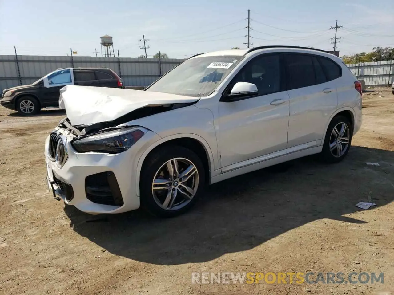 1 Фотография поврежденного автомобиля WBXJG9C04L5P24476 BMW X1 2020