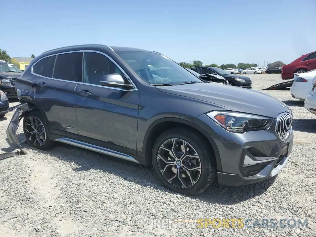 4 Photograph of a damaged car WBXJG9C06L5R54942 BMW X1 2020