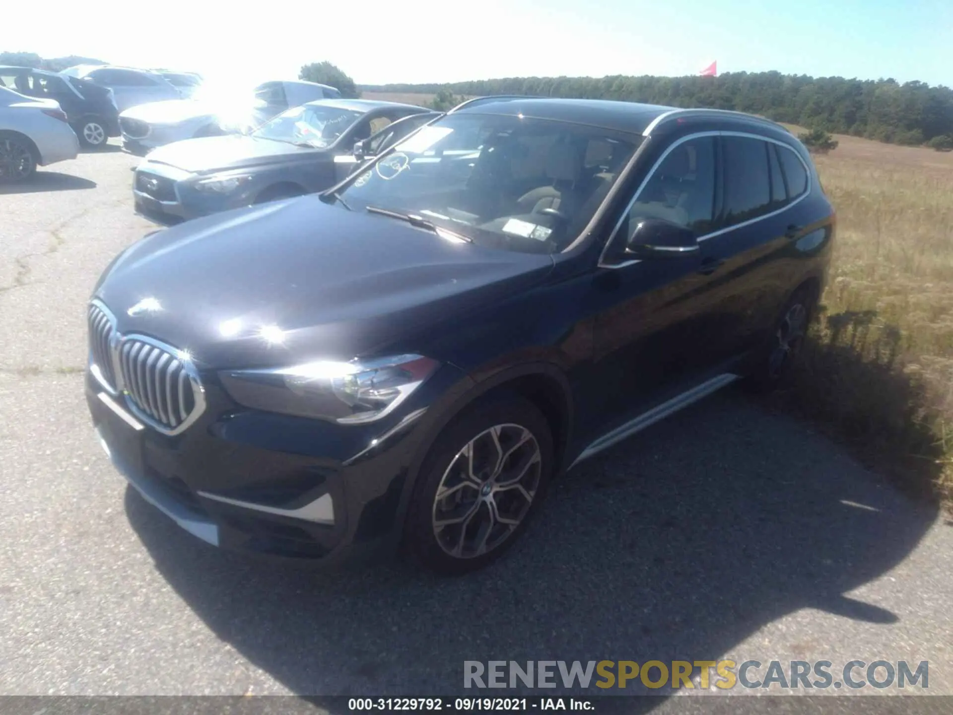 2 Фотография поврежденного автомобиля WBXJG9C07L5P50103 BMW X1 2020