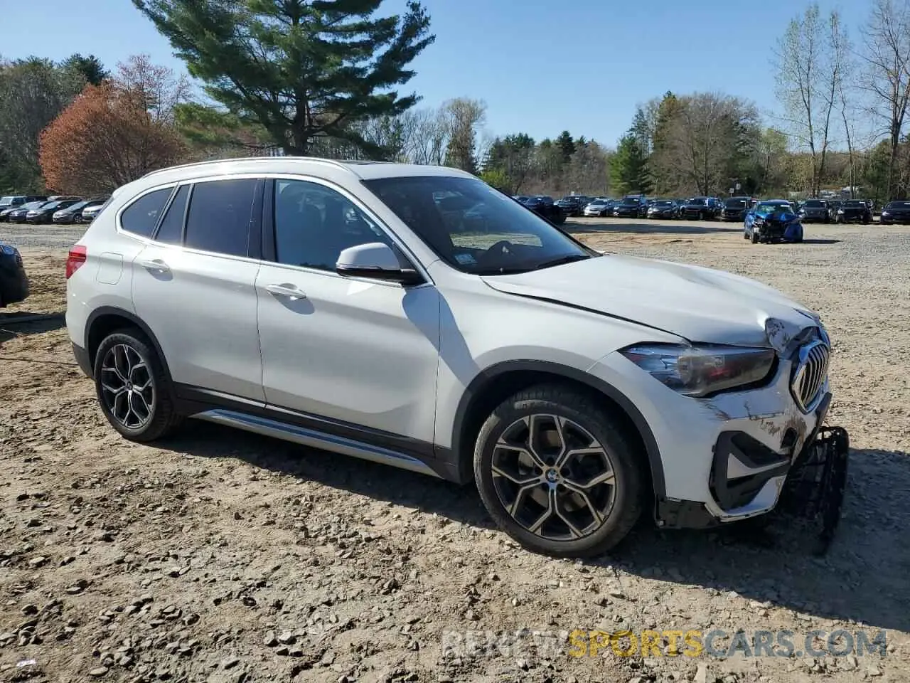 4 Photograph of a damaged car WBXJG9C0XL5P63962 BMW X1 2020