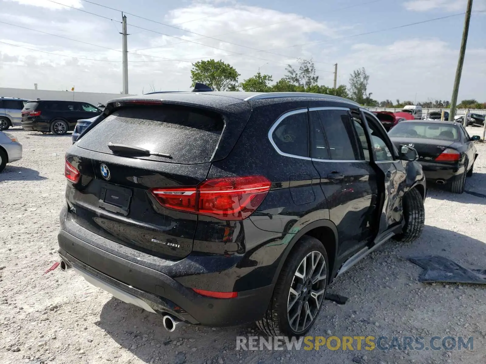 4 Photograph of a damaged car WBXJG7C00M3M71061 BMW X1 2021