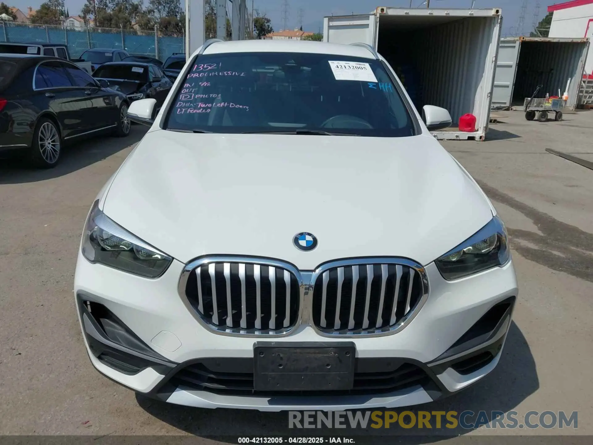 12 Photograph of a damaged car WBXJG7C01M3M73496 BMW X1 2021