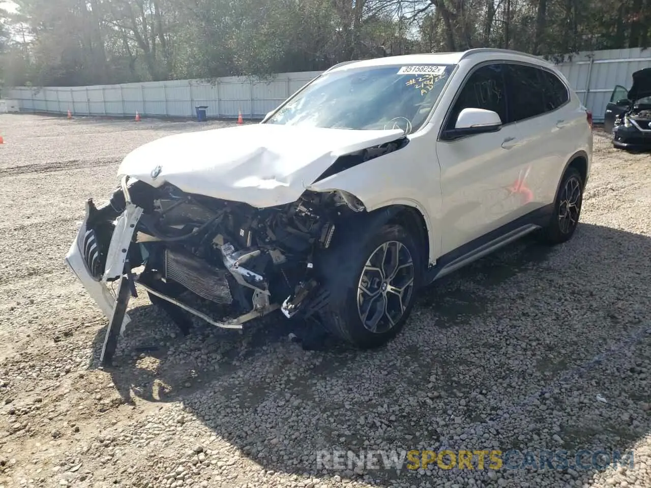 2 Photograph of a damaged car WBXJG7C01M5S95349 BMW X1 2021