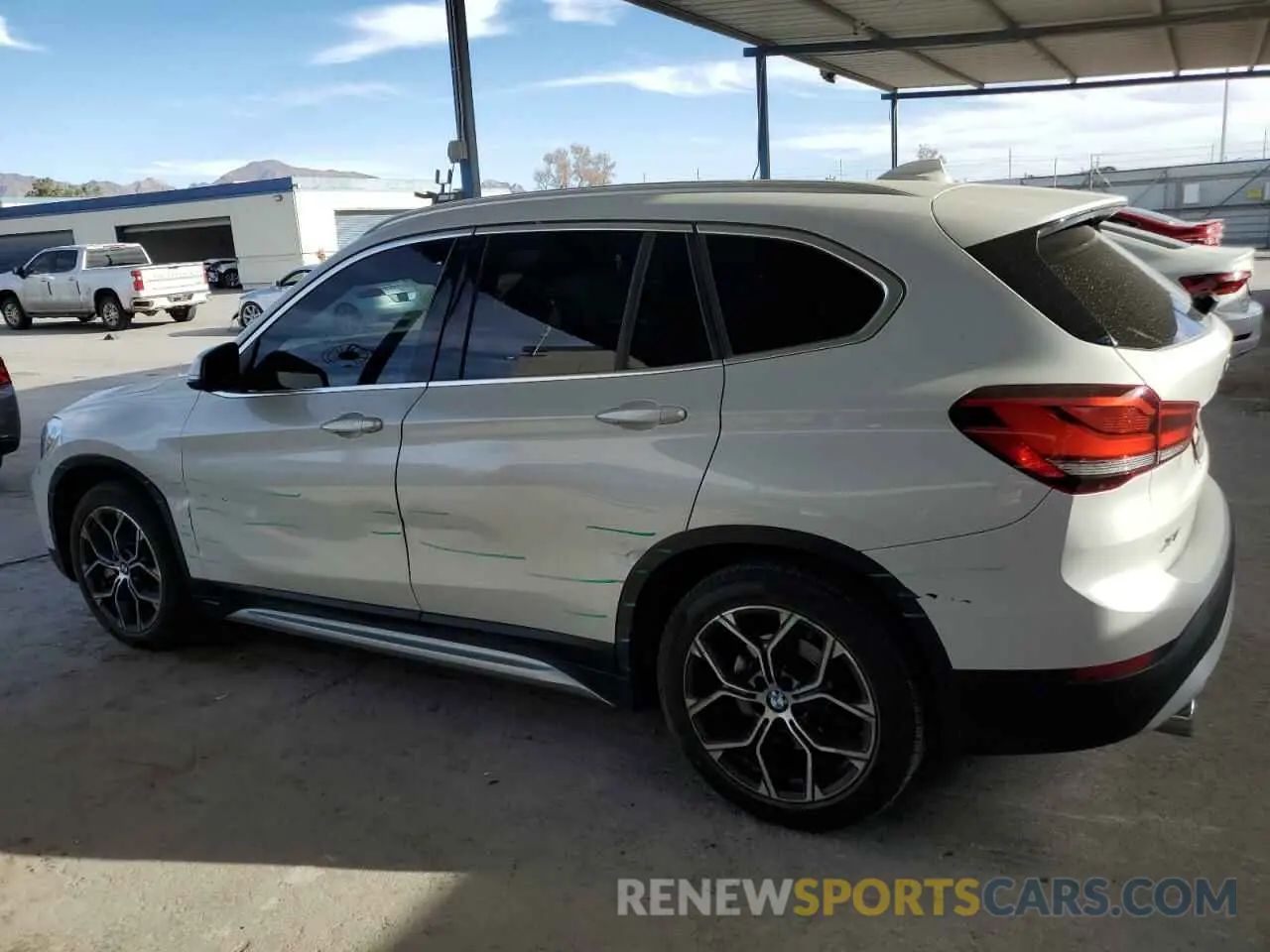 2 Photograph of a damaged car WBXJG7C01M5T08696 BMW X1 2021