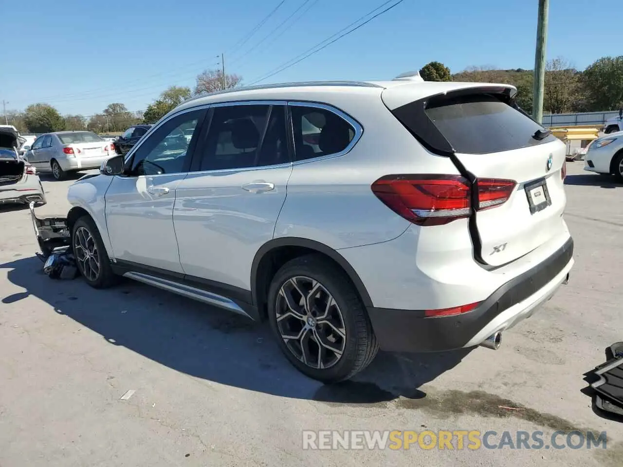2 Фотография поврежденного автомобиля WBXJG7C02M5U40141 BMW X1 2021