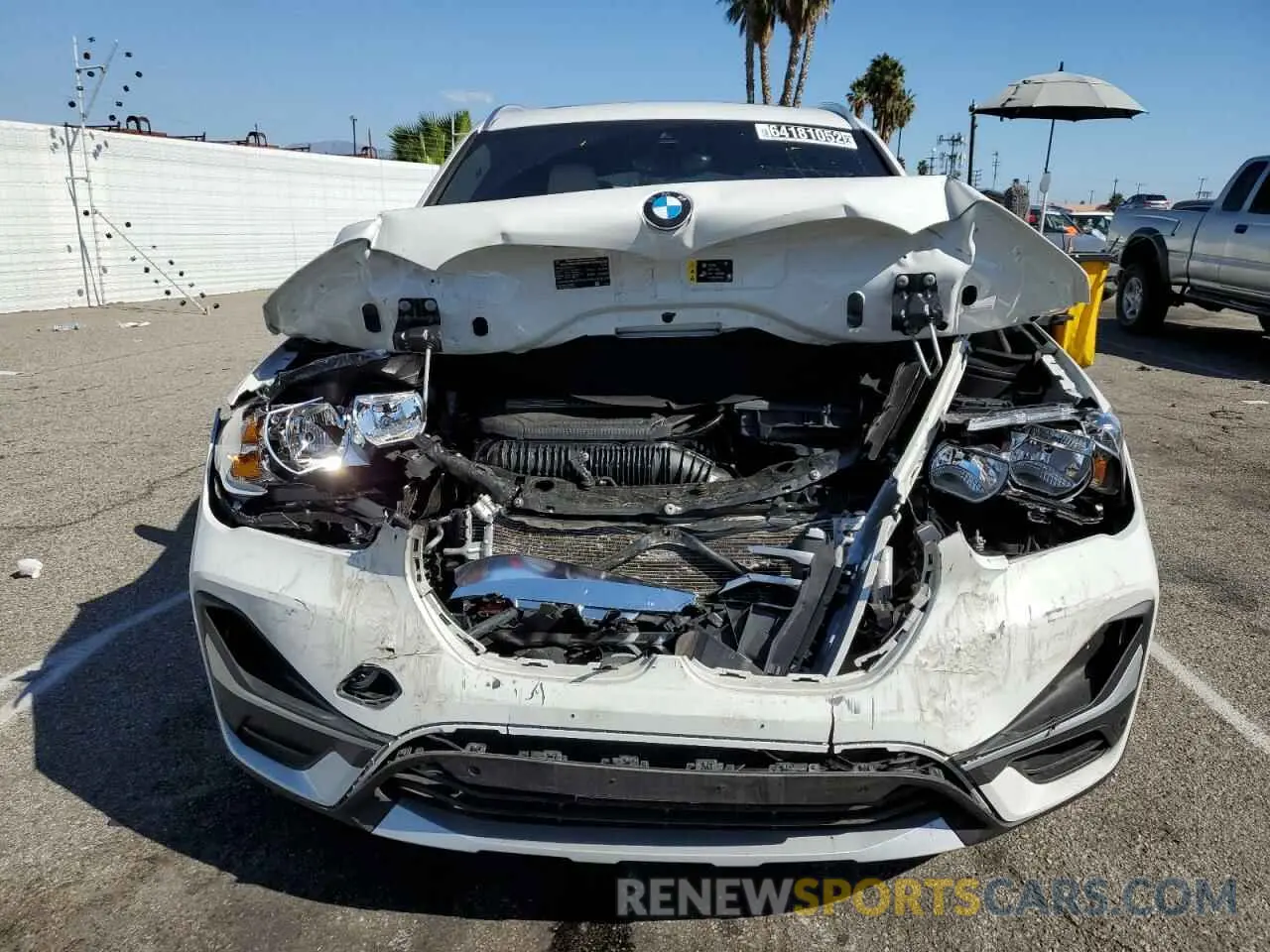 5 Photograph of a damaged car WBXJG7C03M5S95336 BMW X1 2021