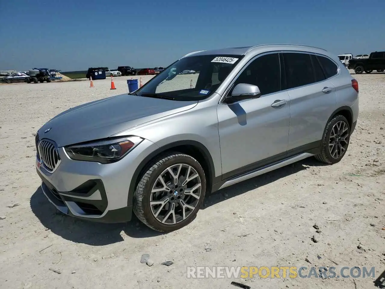 1 Photograph of a damaged car WBXJG7C04M5T32801 BMW X1 2021