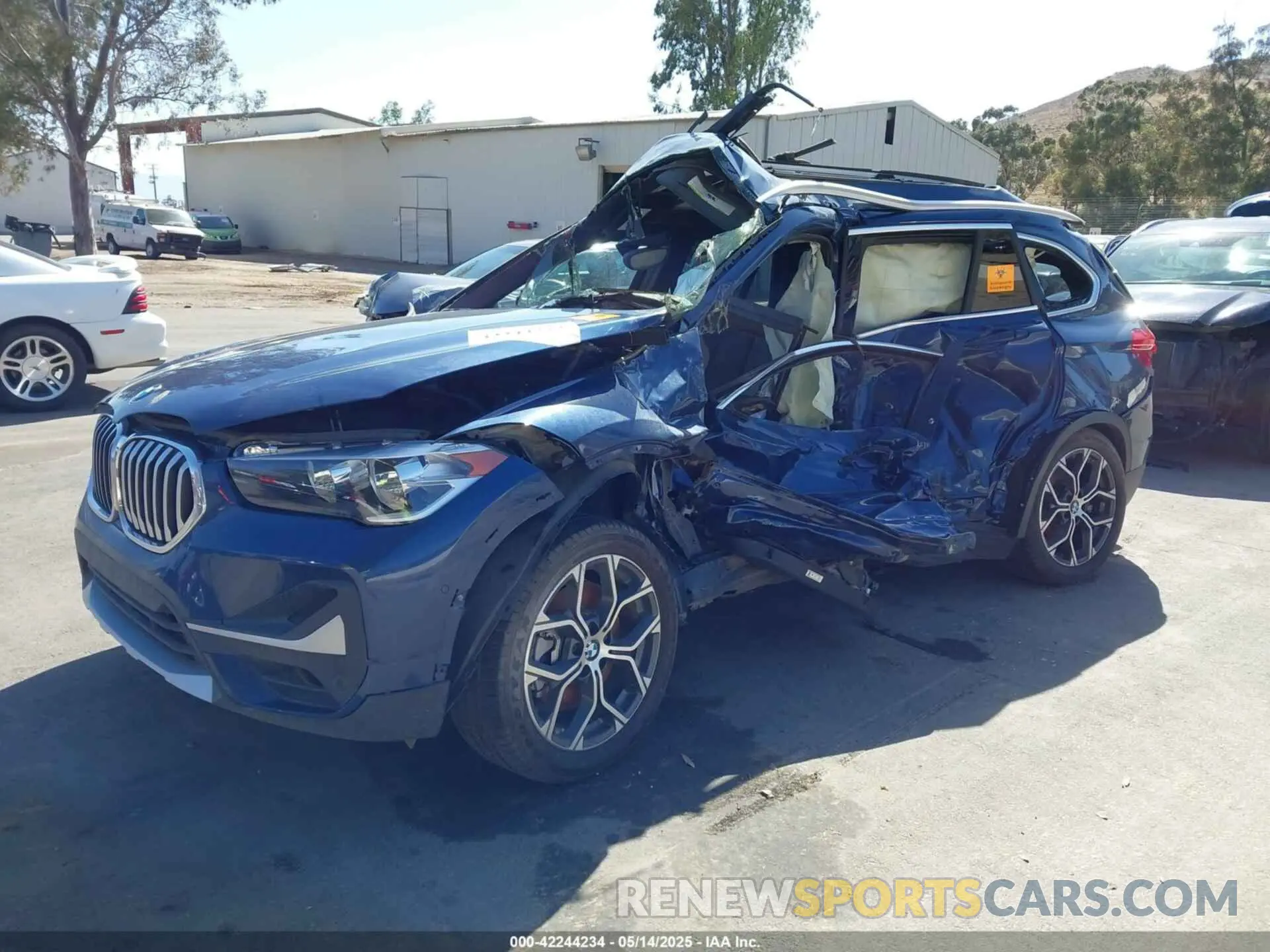 2 Photograph of a damaged car WBXJG7C04M5T34905 BMW X1 2021