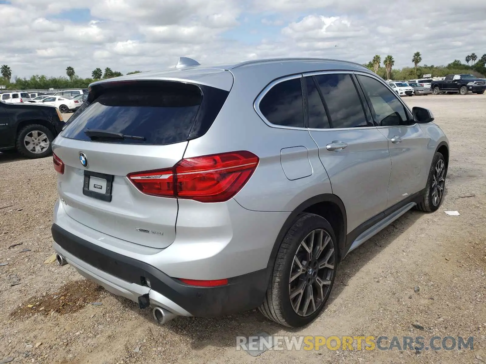 4 Photograph of a damaged car WBXJG7C05M3M73579 BMW X1 2021