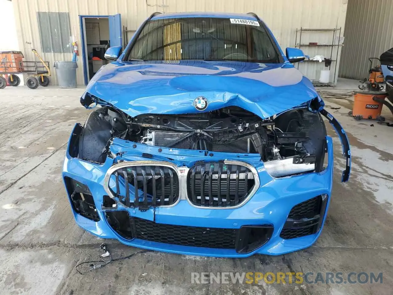 5 Photograph of a damaged car WBXJG7C05M5U02743 BMW X1 2021