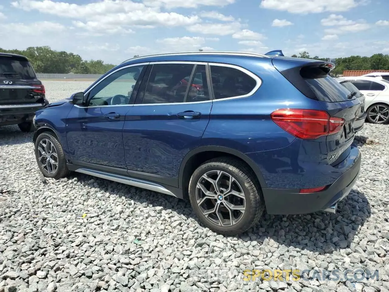 2 Photograph of a damaged car WBXJG7C06M5S00879 BMW X1 2021