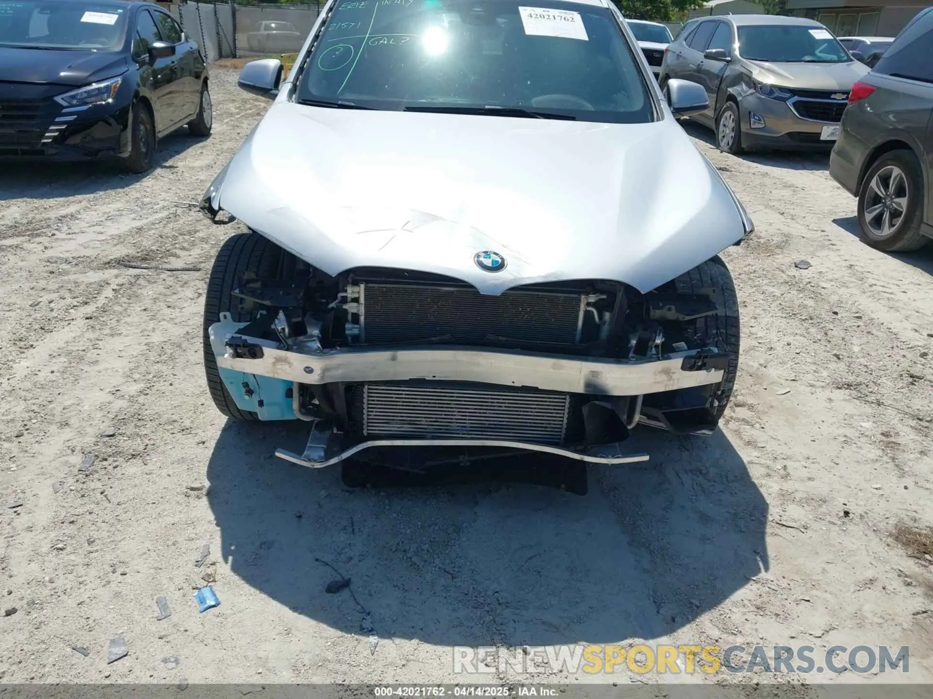 6 Photograph of a damaged car WBXJG7C06M5T14235 BMW X1 2021