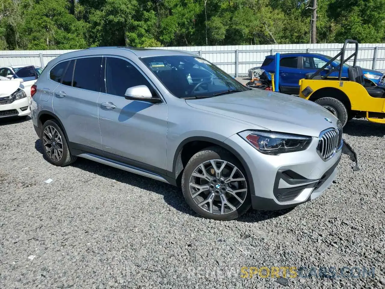 4 Photograph of a damaged car WBXJG7C06M5U15436 BMW X1 2021