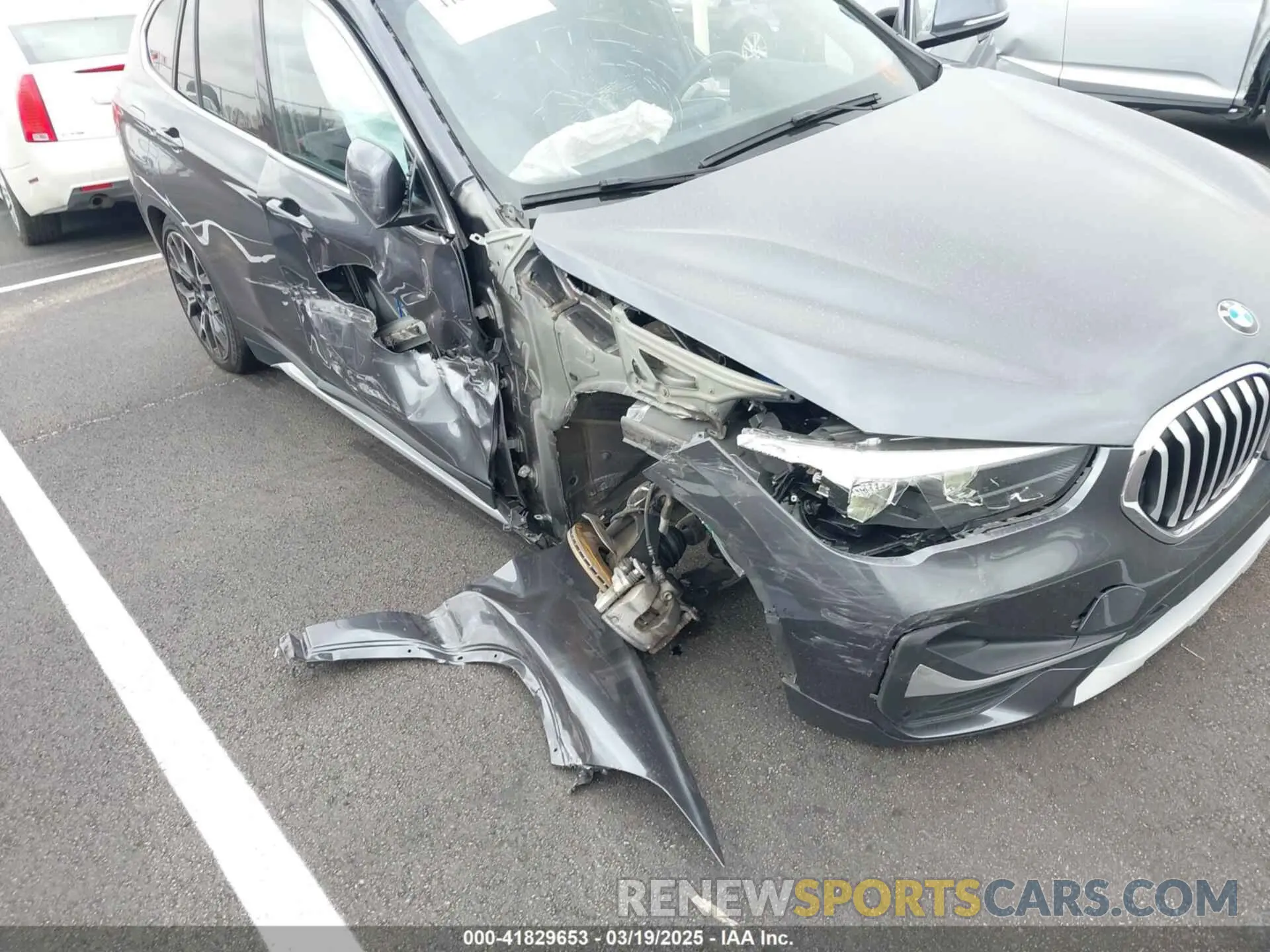 6 Фотография поврежденного автомобиля WBXJG7C07M5S08831 BMW X1 2021