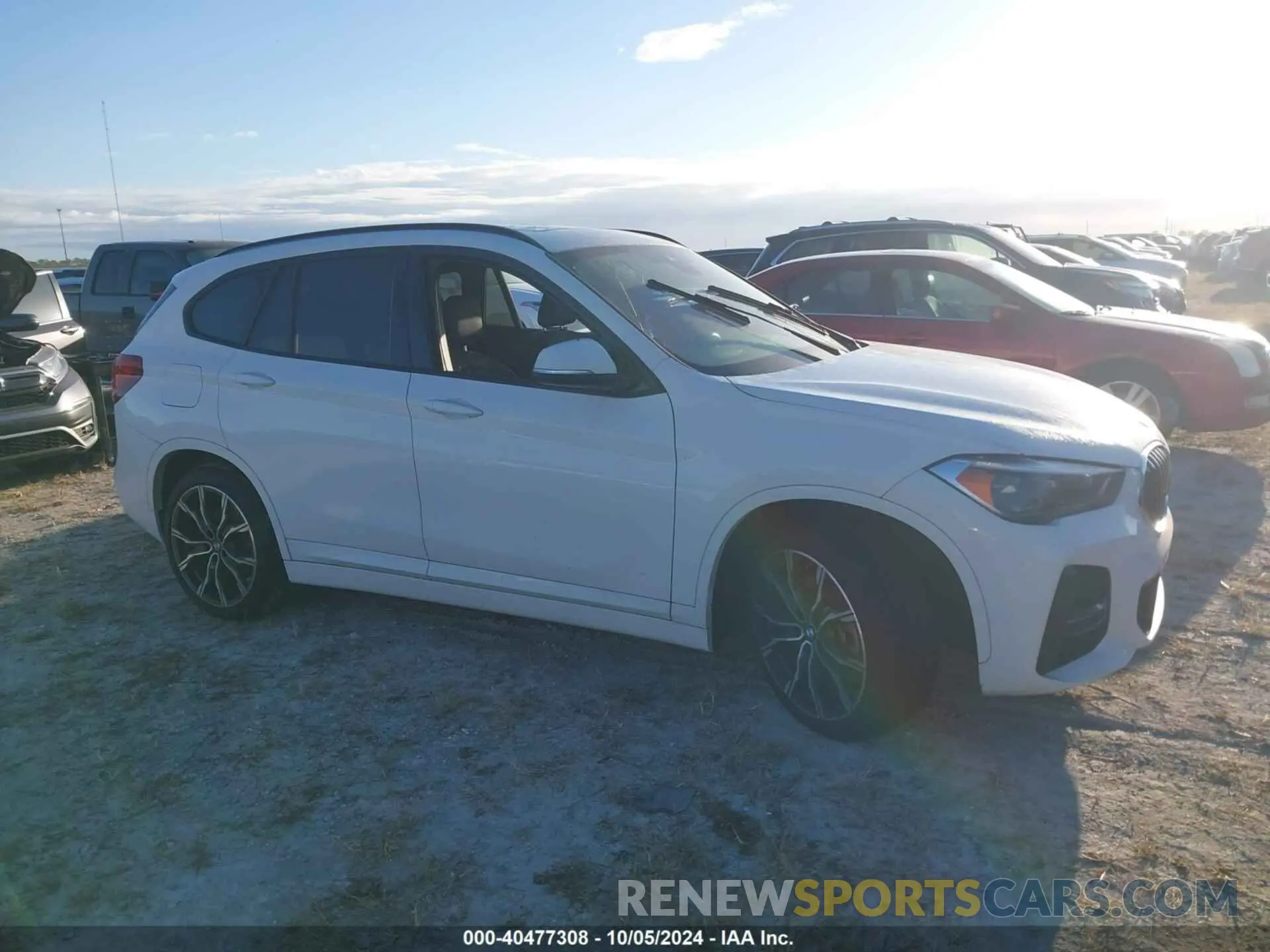 13 Photograph of a damaged car WBXJG7C07M5S52425 BMW X1 2021