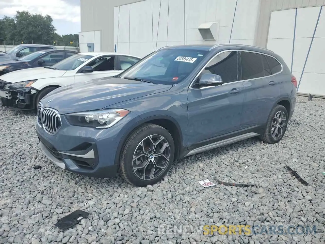 1 Photograph of a damaged car WBXJG7C07M5U08432 BMW X1 2021