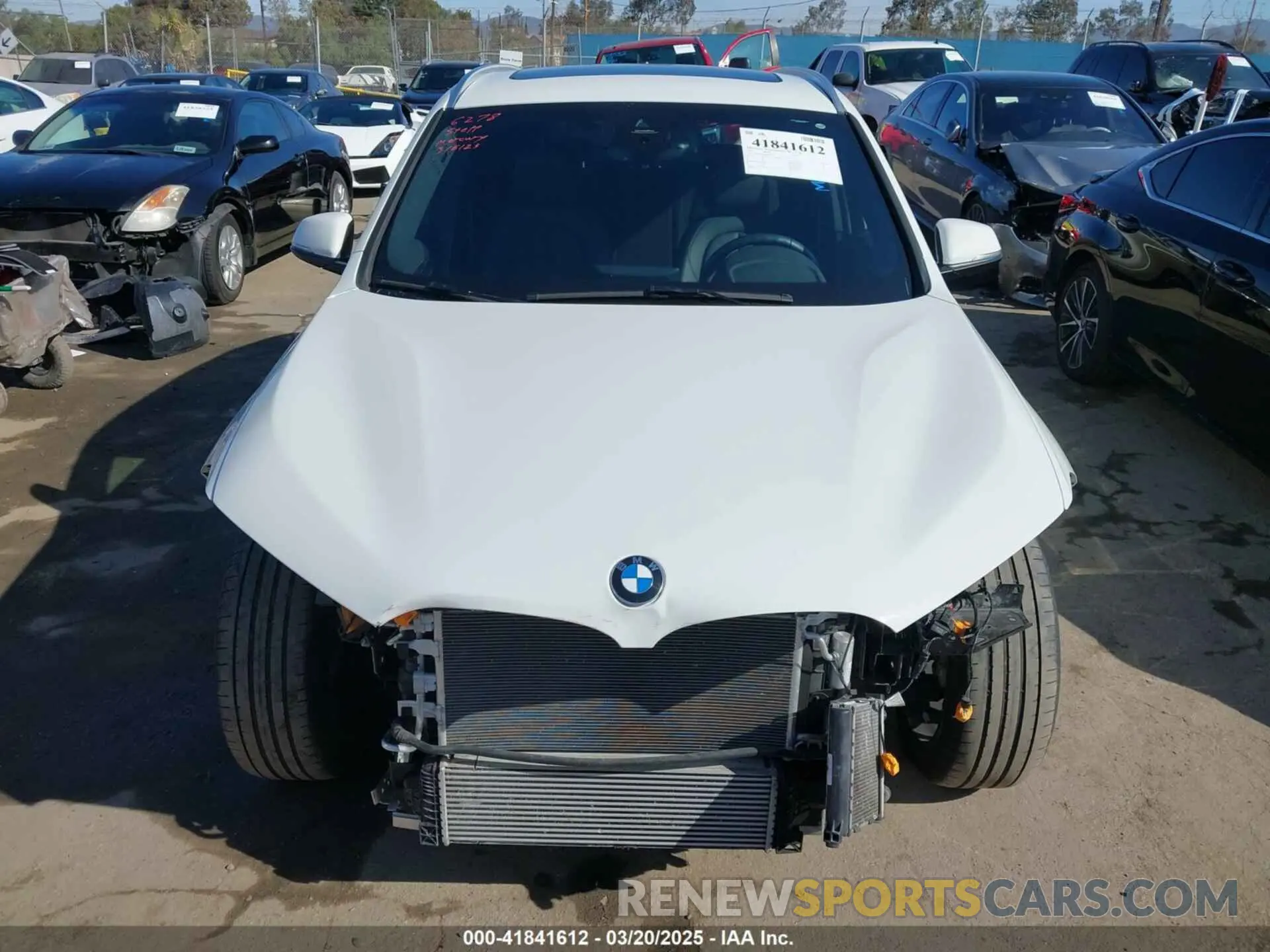 13 Photograph of a damaged car WBXJG7C08M5S34659 BMW X1 2021