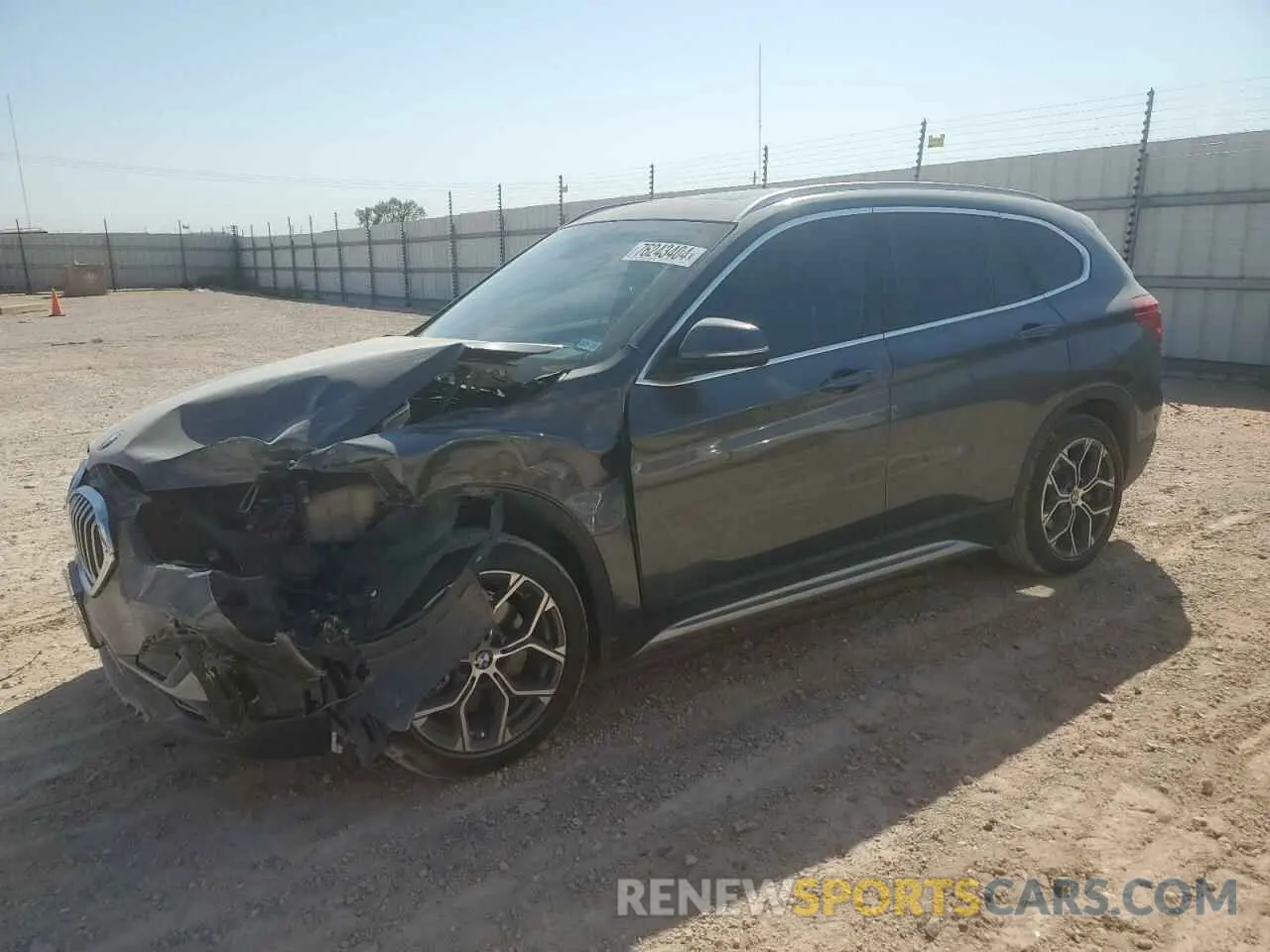 1 Photograph of a damaged car WBXJG7C08M5U10304 BMW X1 2021