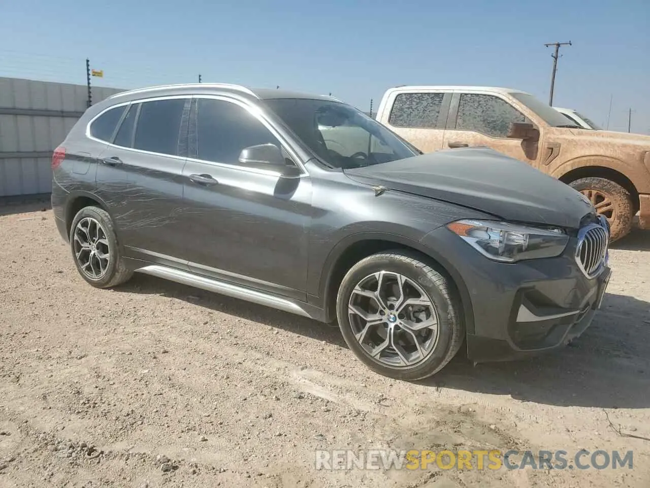 4 Photograph of a damaged car WBXJG7C08M5U10304 BMW X1 2021