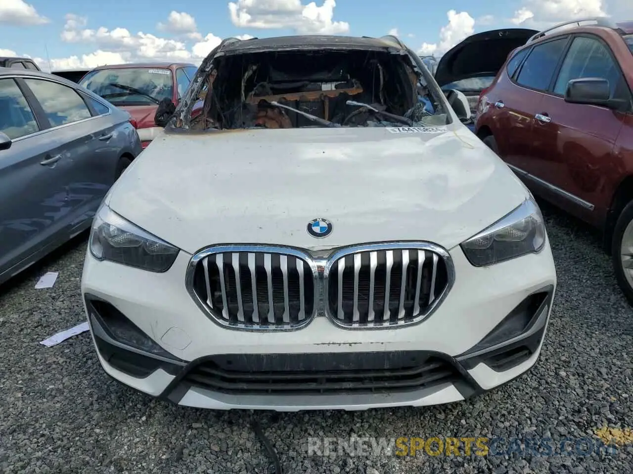 5 Photograph of a damaged car WBXJG7C0XM5U34877 BMW X1 2021