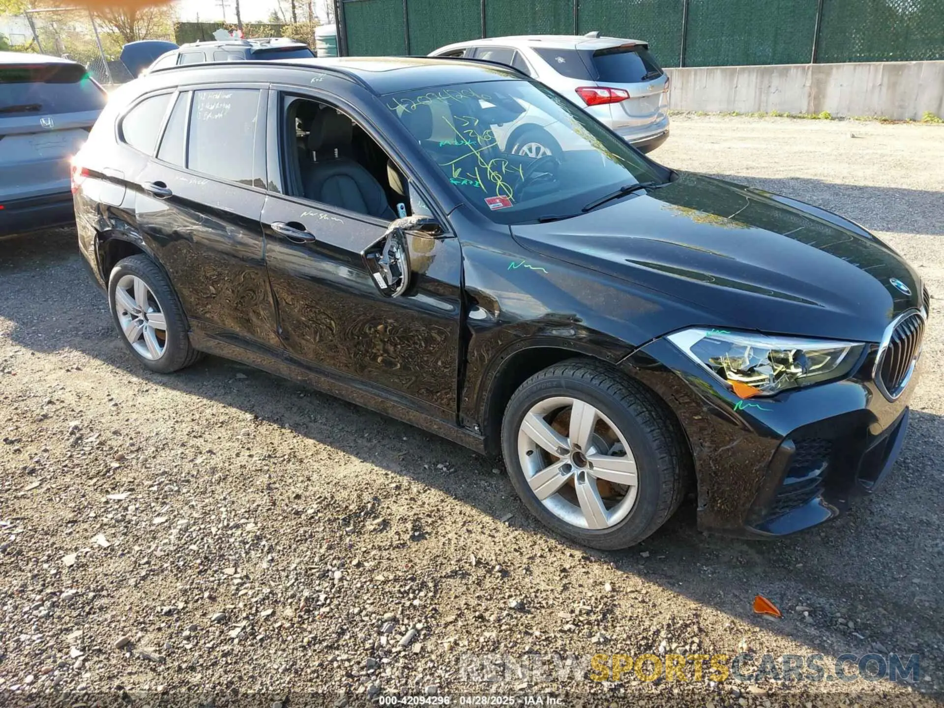 1 Photograph of a damaged car WBXJG9C00M5S76741 BMW X1 2021