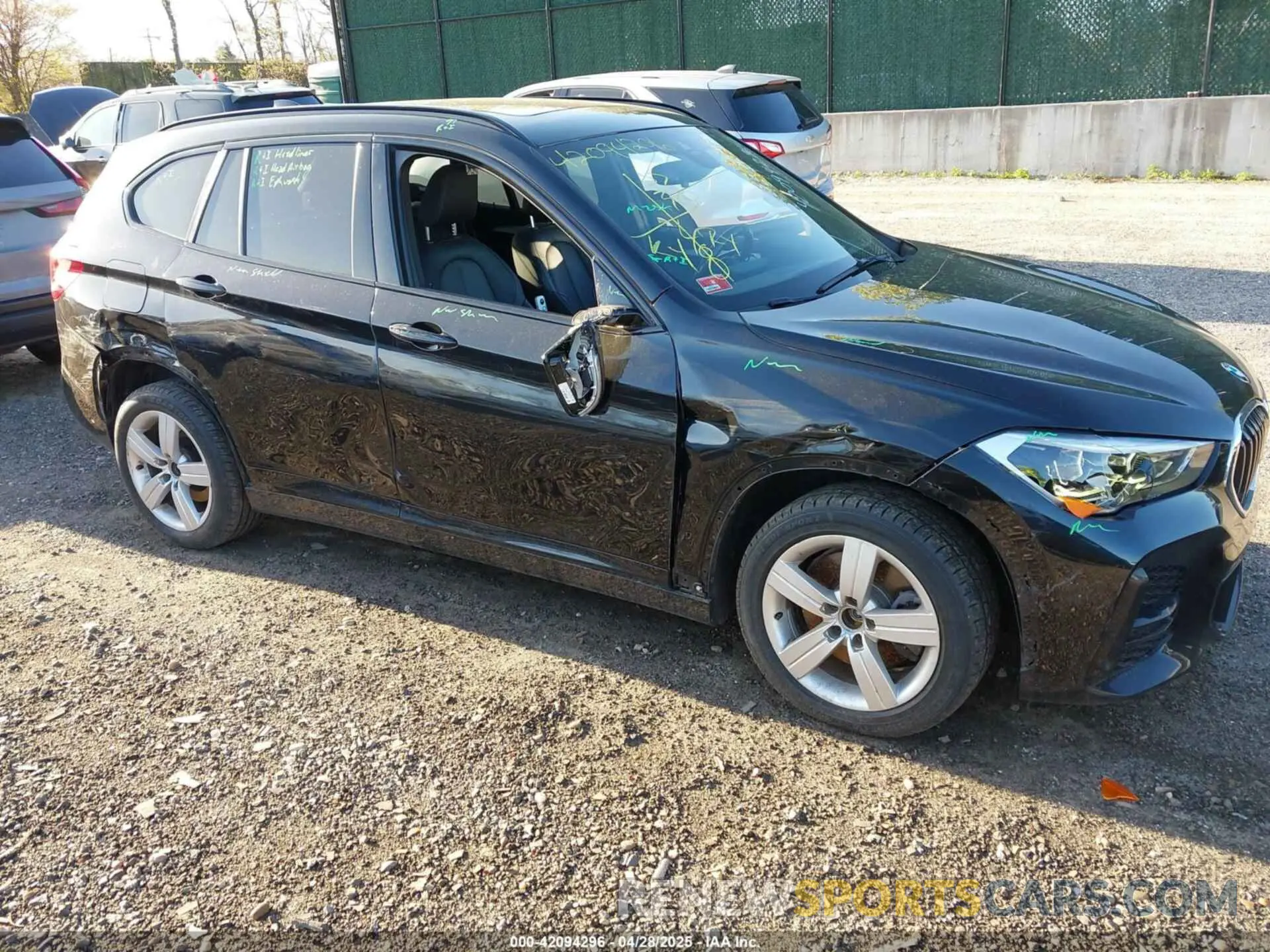 6 Photograph of a damaged car WBXJG9C00M5S76741 BMW X1 2021