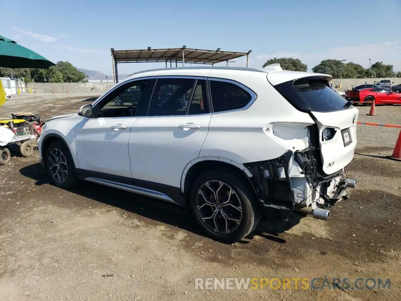2 Photograph of a damaged car WBXJG9C02M3M70859 BMW X1 2021