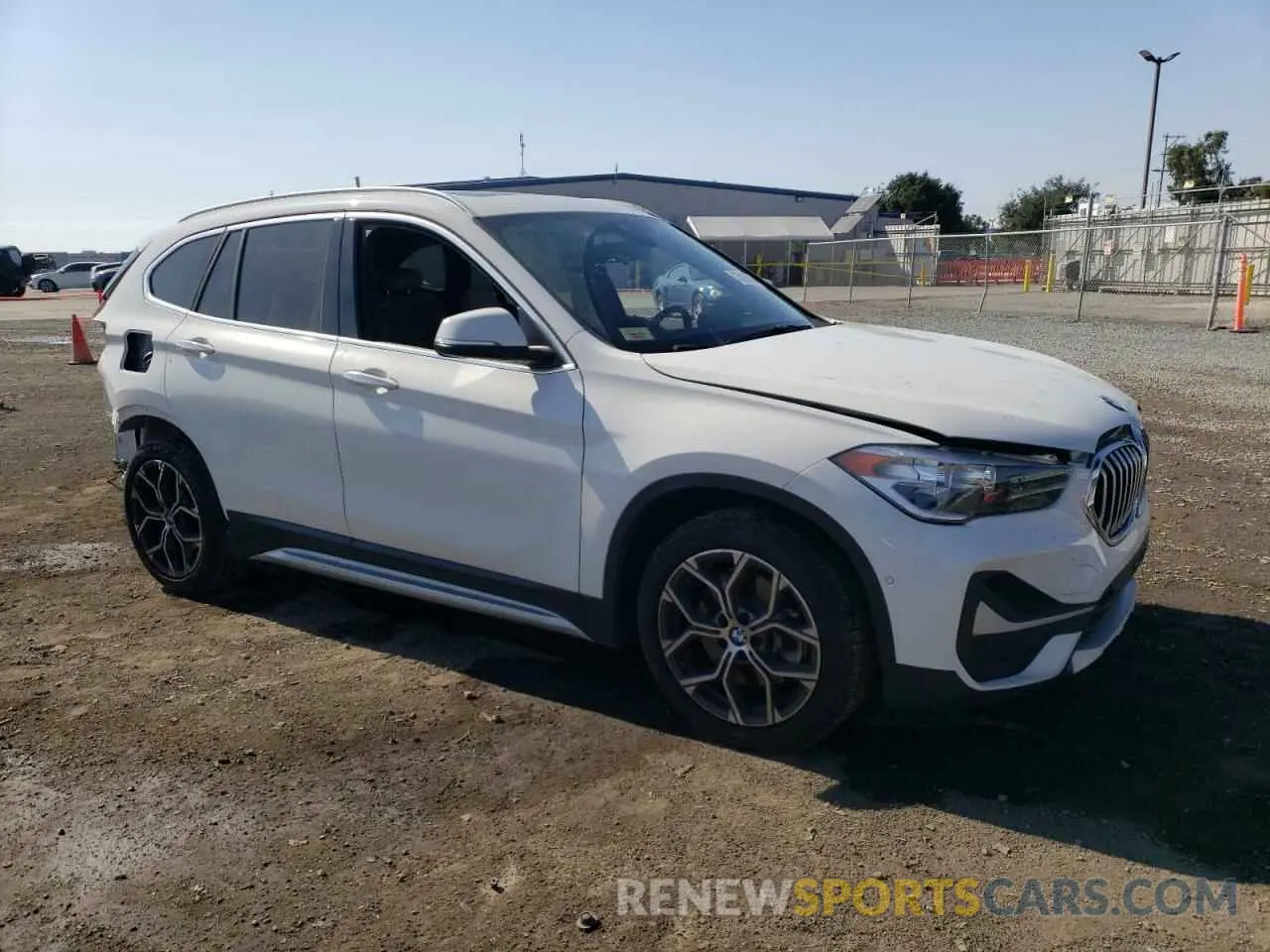 4 Photograph of a damaged car WBXJG9C02M3M70859 BMW X1 2021