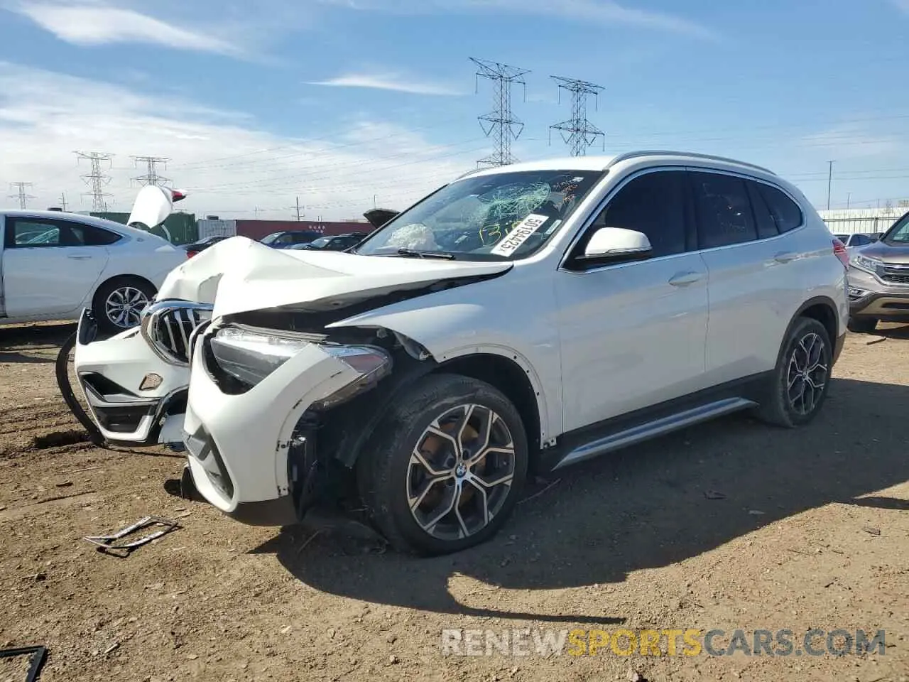 1 Фотография поврежденного автомобиля WBXJG9C02M5S18999 BMW X1 2021
