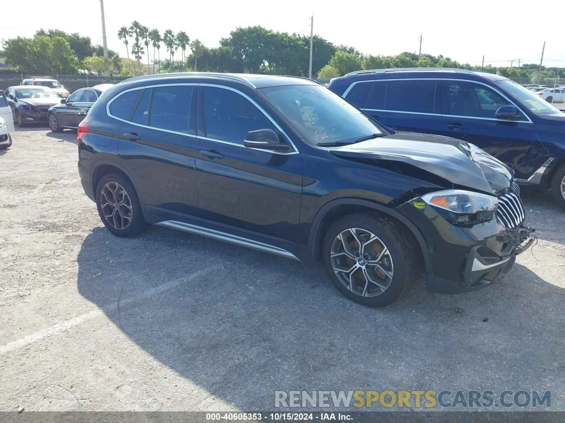 1 Photograph of a damaged car WBXJG9C02M5S26262 BMW X1 2021