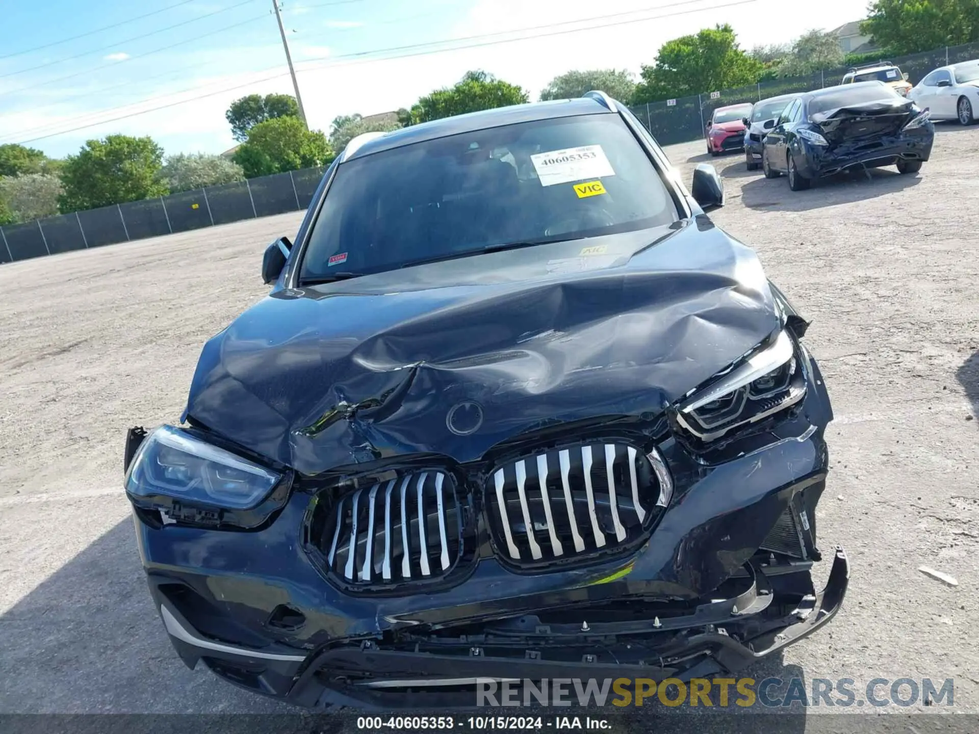 6 Photograph of a damaged car WBXJG9C02M5S26262 BMW X1 2021