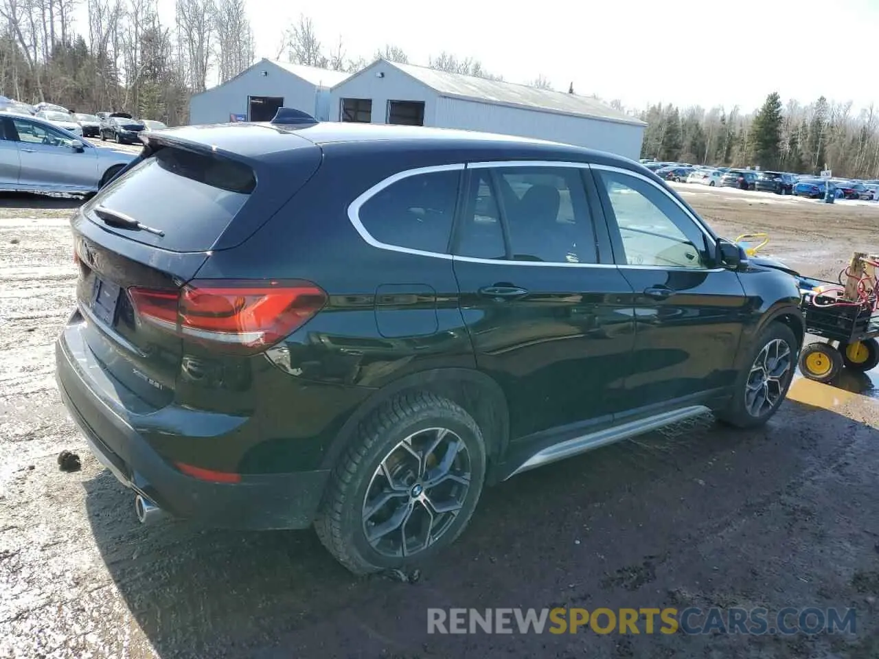 3 Photograph of a damaged car WBXJG9C03M5U08214 BMW X1 2021