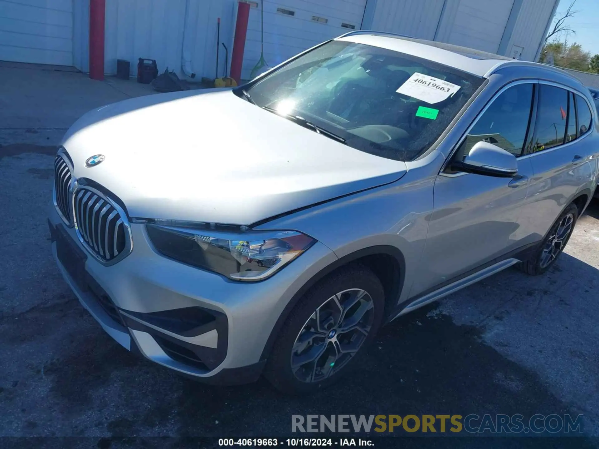 2 Фотография поврежденного автомобиля WBXJG9C04M5U00039 BMW X1 2021
