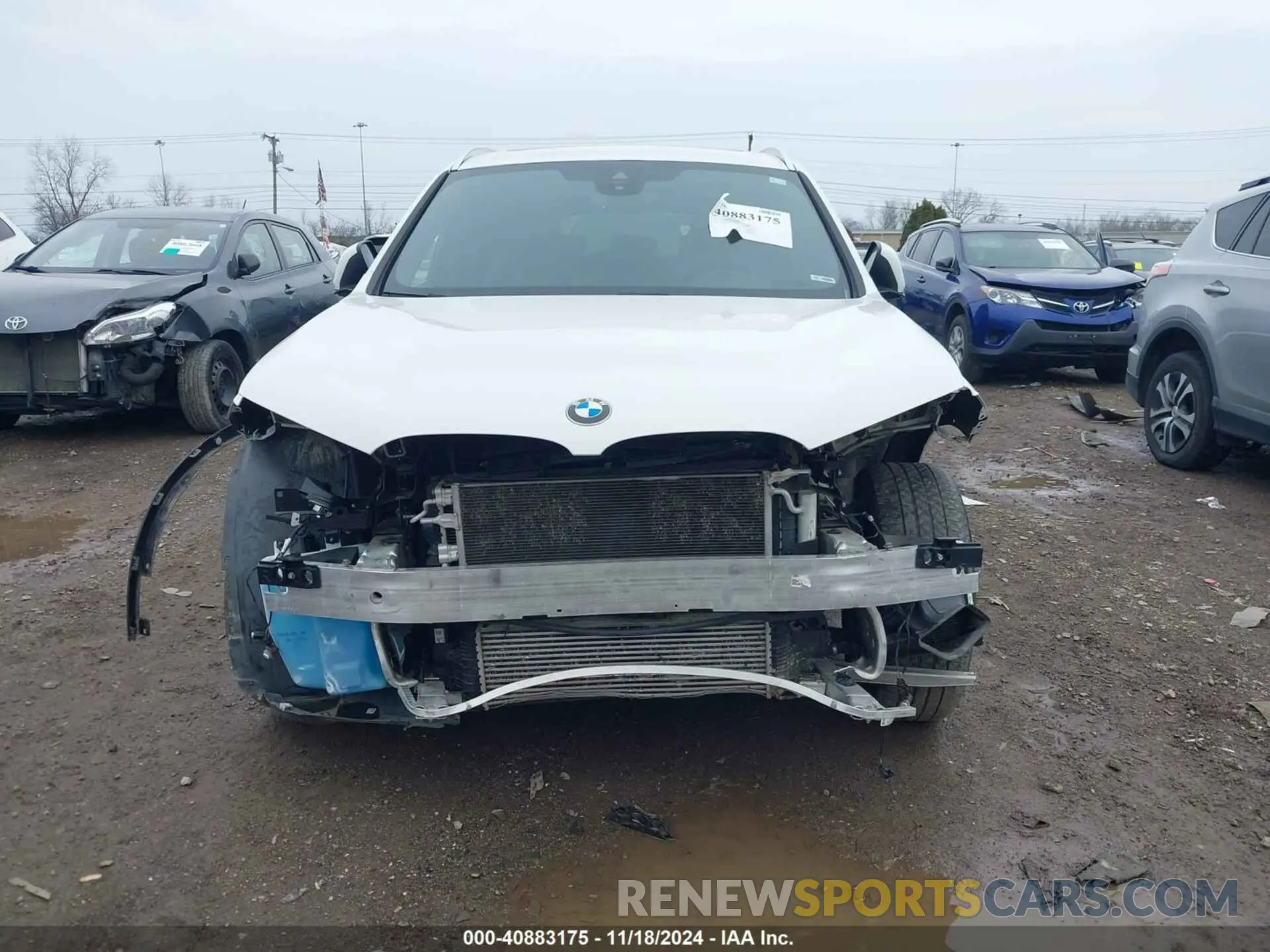 6 Photograph of a damaged car WBXJG9C04M5U06214 BMW X1 2021
